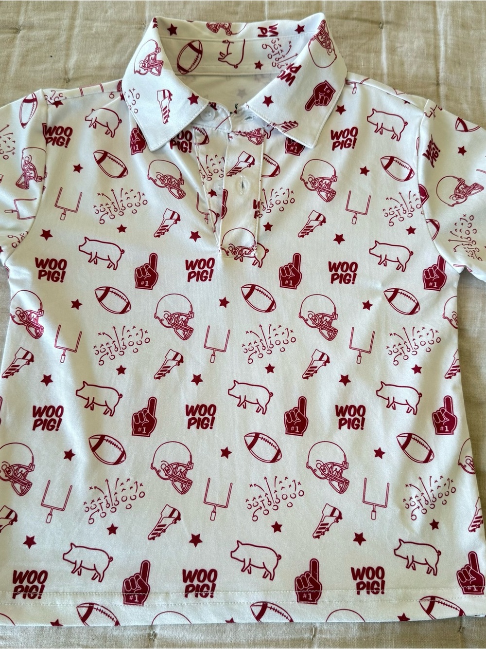 Southern Refinery 4T White Shirt with Red Print
Arkansas Razorbacks